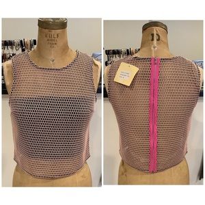 Fishnet Crop Top